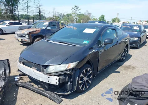 2013 Honda Civic Si z USA, uszkodzony, nr VIN 2HGFG4A55DH704365